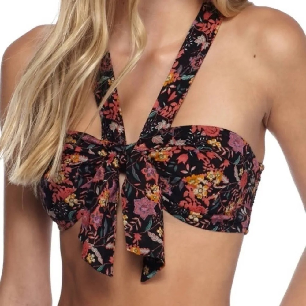 Free people Neon field tiny top size XS